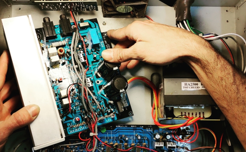 Reparación amplificador de bajo Hartke Ha2500